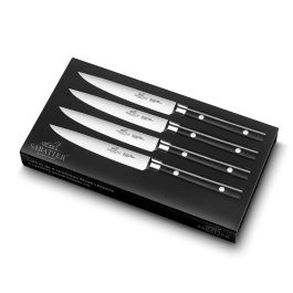 Sabatier Leonys 4 Piece 12cm Steak Knife Set KitchenKnives Co Uk