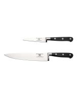 Rockingham Forge Pro Black Series 2 Piece Sets (9cm Paring Knife & 20cm Chefs Knife)