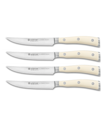 Wusthof Classic Ikon Cream 4pc Steak Knife Set (WT1120460401)