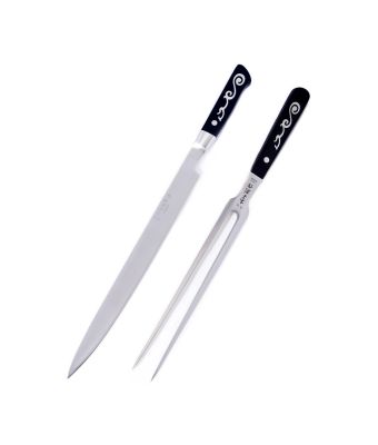 I.O.Shen 230mm Carving Knife and Carving Fork Set