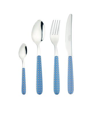 Grunwerg Greenwork 24 Piece Cutlery Set Tiles