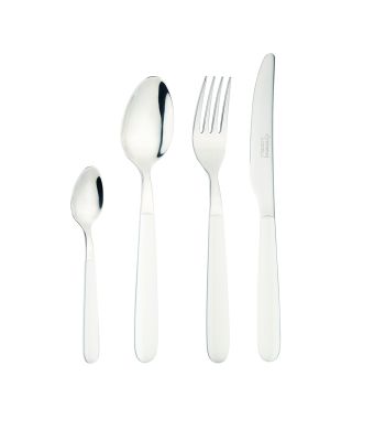 Grunwerg Greenwork 24 Piece Cutlery Set Sepia White