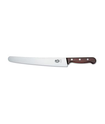 Victorinox Wood 26cm Pastry Knife with Serrated Edge (5293026RADG)