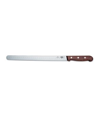 Victorinox Wood 30cm Salmon Knife with Fluted Blade (5412030)