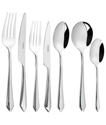 Grunwerg Prism 56 Piece Cutlery Set for 8 People