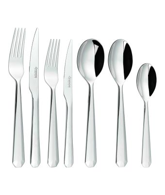 Grunwerg Rivelin 56 Piece Cutlery Set for 6 People