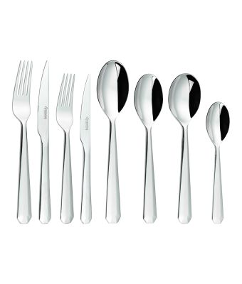 Grunwerg Rivelin 84 Piece Cutlery Set for 6 People