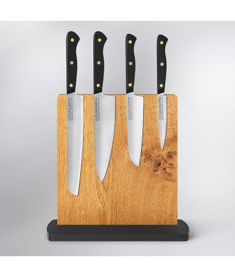 Cutler & Smyth British Oak Knife Stand (CS016)