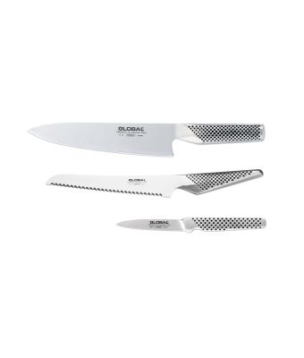 Global Accessories G-88/4001 4 Piece Steak Knife Set with Dock