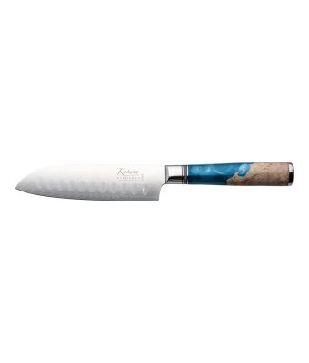 Katana Elements Santoku Knives 12cm Ocean Blue