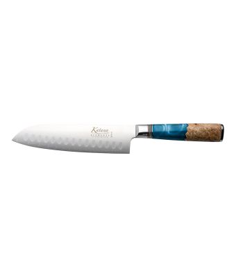 Katana Elements Santoku Knives 18cm Ocean Blue