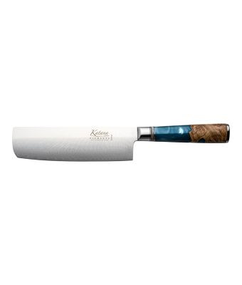 Katana Elements Nakiri Knife 18cm Ocean Blue