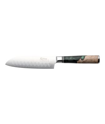 Katana Elements Santoku Knives 12cm Rainforest Green