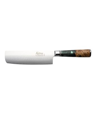 Katana Elements Nakiri Knife 18cm Rainforest Green