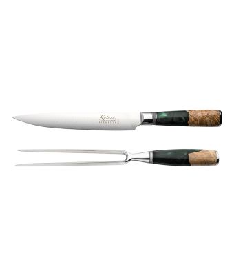 Katana Elements 2 Piece Carving Set Rainforest Green