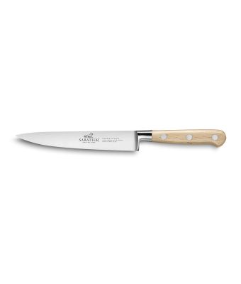 Lion Sabatier® Ideal Broceliande 20cm Filleting Knife (Ashwood Handle with Stainless Steel Rivets)