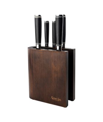 Katana Saya Pakkawood 6 Piece Knife Block Set