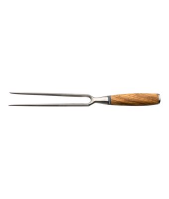 Katana Saya Olivewood Carving Fork 18cm