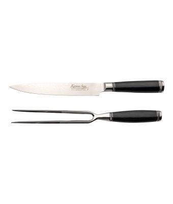 Katana Saya Pakkawood 2 Piece Carving Set