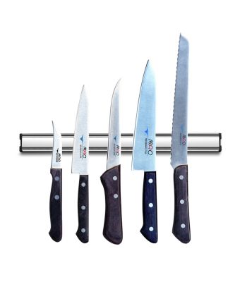 Mac Chef Series 6 Piece Magnetic Knife Rack Set (MAC8BNDL)