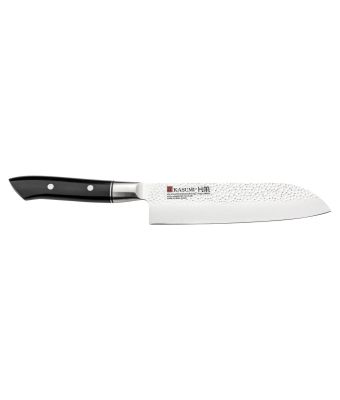 Kasumi Hammered 18cm Santoku Knife (SM-74018)