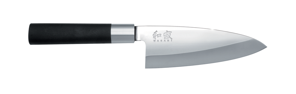 KAI WASABI BLACK CHEF KNIFE TO CHOP AND CUT FOOD 15 CM