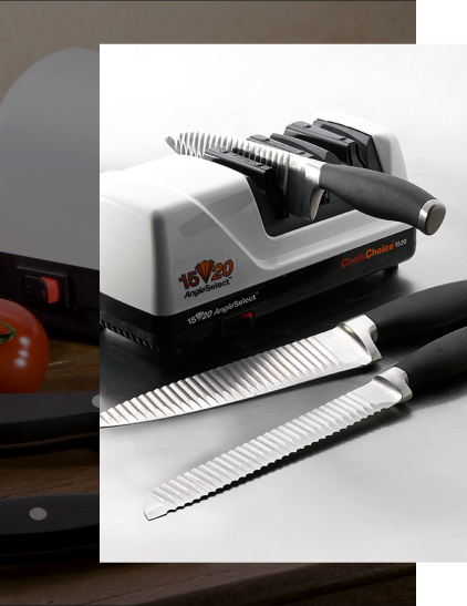  Chef'sChoice 15 Trizor XV EdgeSelect Professional Electric  Knife Sharpener and 464 Pronto Diamond Hone Manual Knife Sharpener Set:  Home & Kitchen